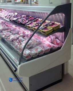 ثلاجة عرض اجبان ولحوم ارنج بيلقاردو 2 90 VDA (زاوية مفتوحة 90)